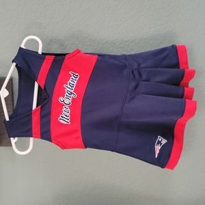 New England Patriots baby cheerleader